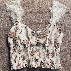 Floral tank top